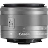 Canon EF-M-Objektiv 15–45 mm f/3,5–6,3 IS STM – Silber