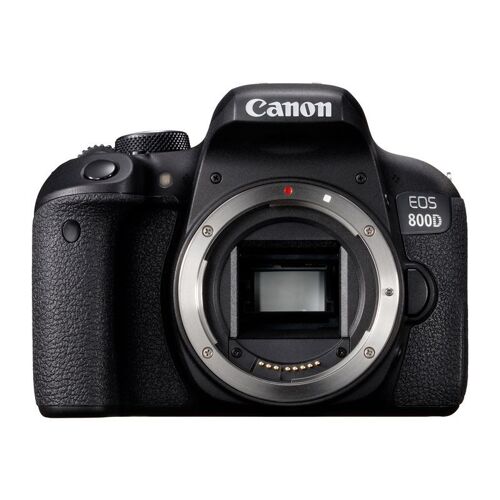 Canon EOS 800D - Digitalkamera - Spiegelreflexkamera - 24,2 MP - APS-C - 1080p / 60 fps - 3-facher optischer Zoom, EF-S 18–55 mm IS STM-Objektiv - WLAN, NFC, Bluetooth