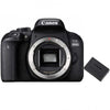 CANON EOS 800D Spiegelreflexkamera mit 24,2 Megapixeln + CANON-Akku LP-E17