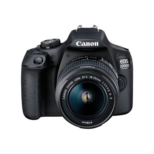 Canon EOS 2000D Spiegelreflexkamera + EF-S 18–55 mm III