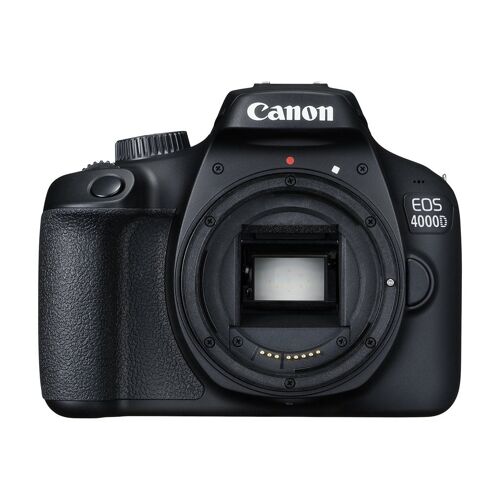 Canon EOS 4000D – Digitalkamera – Spiegelreflexkamera – 18,0 MP – APS-C – 1080p / 30 fps – nur Gehäuse – WLAN – schwarz