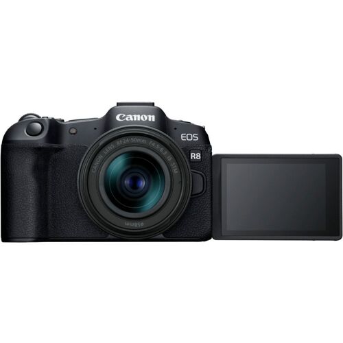 Canon EOS R8 Hybridkamera + RF 24–50 mm f/4,5–6,3 IS STM