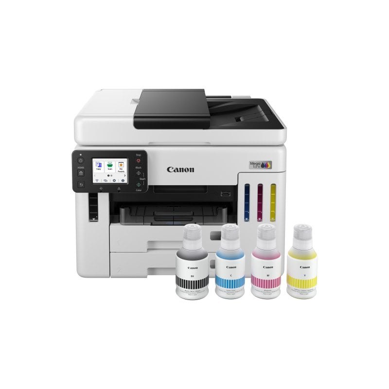 Canon Tintenstrahl-Farb-Multifunktionsgerät MAXIFY GX 7150 WLAN, Ethernet, ADF, Duplex, LCD