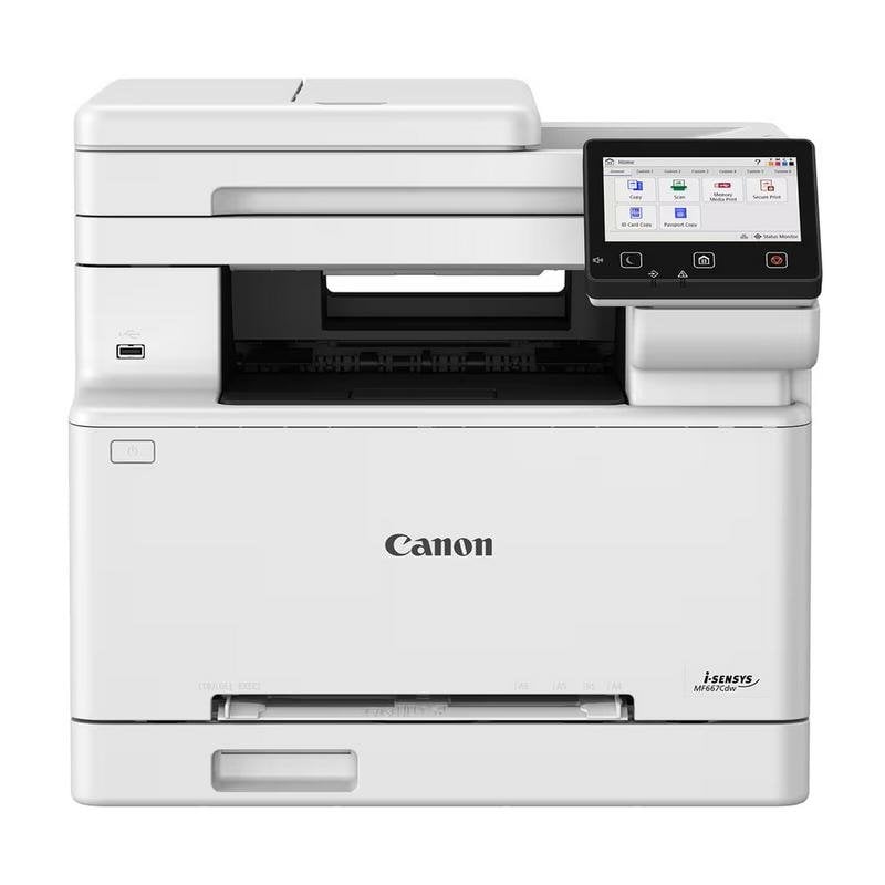 Canon i-SENSYS MF667Cdw 4-in-1-Multifunktions-Laserdrucker mit WLAN
