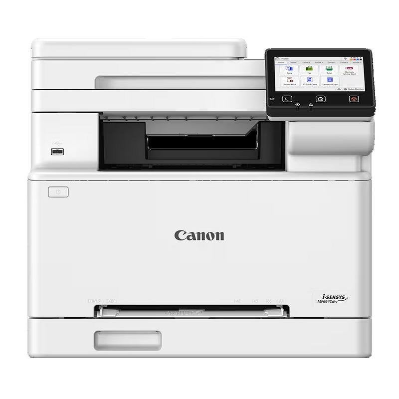 Canon i-SENSYS MF664Cdw 3-in-1-Laserdrucker mit WLAN/Ethernet: Drucken, Scannen, Kopieren