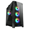 Cougar DuoFace Pro RGB Mid-Tower, gehärtetes Glas, USB-C, Schwarz