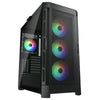 Cougar DuoFace Pro RGB Mid-Tower, gehärtetes Glas, USB-C, Schwarz