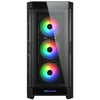 Cougar DuoFace Pro RGB Mid-Tower, gehärtetes Glas, USB-C, Schwarz