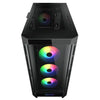 Cougar DuoFace Pro RGB Mid-Tower, gehärtetes Glas, USB-C, Schwarz