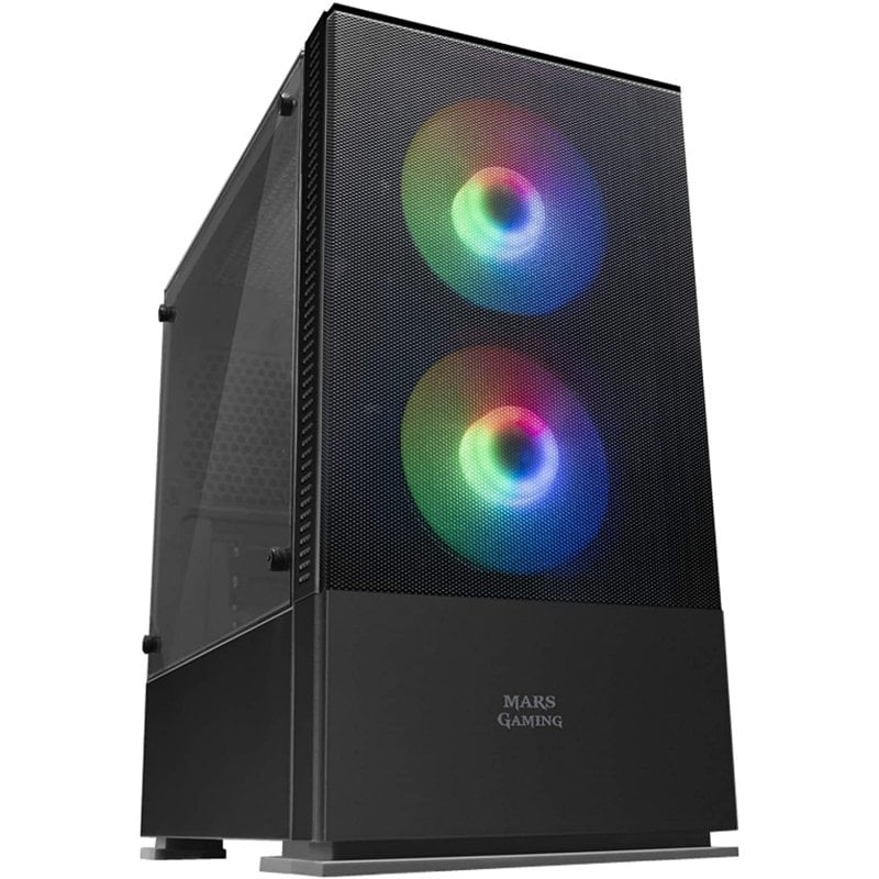 Mars Gaming MCZ Premium USB 3.0 Schwarz mit Sichtfenster