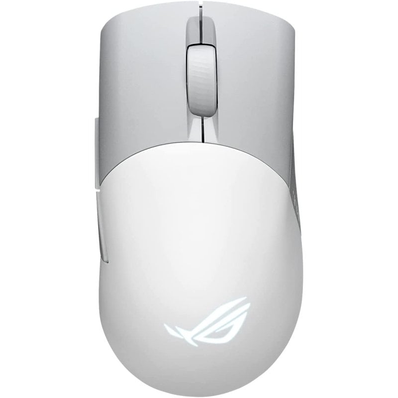 ASUS ROG Keris Wireless AimPoint Maus (rechts) – RF-Funk + Bluetooth + USB Typ C – optisch – 36.000 DPI