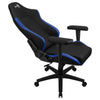 Aerocool Crown Gaming-Stuhl, blaues Leder