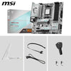 MSI B850M GAMING PLUS WIFI B850 AM5 DDR5 Micro-ATX-Mainboard mit WLAN 7 und PCIe 5.0 sowie RGB-Beleuchtung
