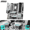 MSI B850M GAMING PLUS WIFI B850 AM5 DDR5 Micro-ATX-Mainboard mit WLAN 7 und PCIe 5.0 sowie RGB-Beleuchtung