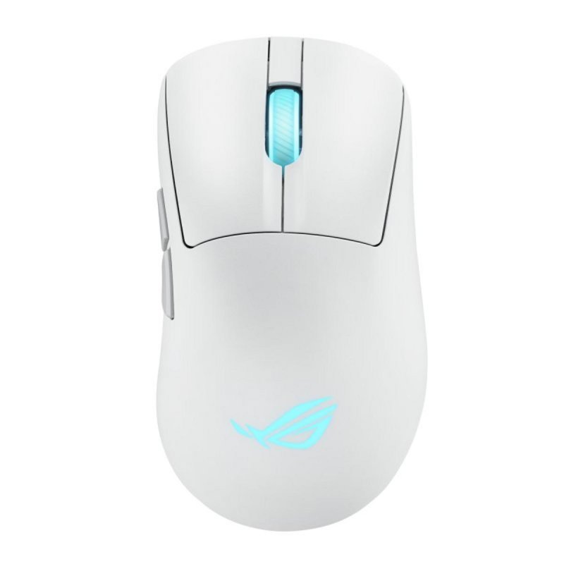 ASUS ROG Keris II Origin WHT Gaming-Maus, 42.000 DPI, Weiß, Bluetooth 5.1 ASUS ROG Keris II Origin WHT Gaming-Maus, 42.000 DPI, Weiß, Bluetooth 5.1