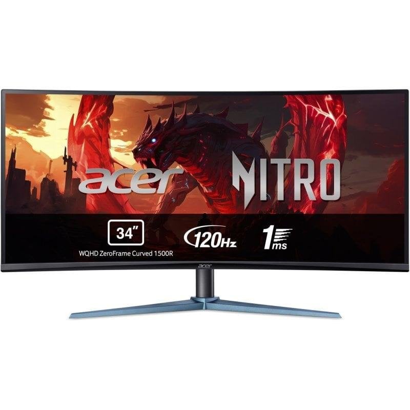 Acer Nitro ED0 ED340CUJ0BMIIPX Monitor, 34