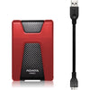 ADATA HD650 Externe Festplatte 1 TB Micro-USB B 3.2 Gen 1 (3.1 Gen 1) Rot