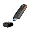 Netzwerkkarte Edimax EW-7822UBE USB 3.2 Wi-Fi 7 2880 Mbit/s Triband Schwarz