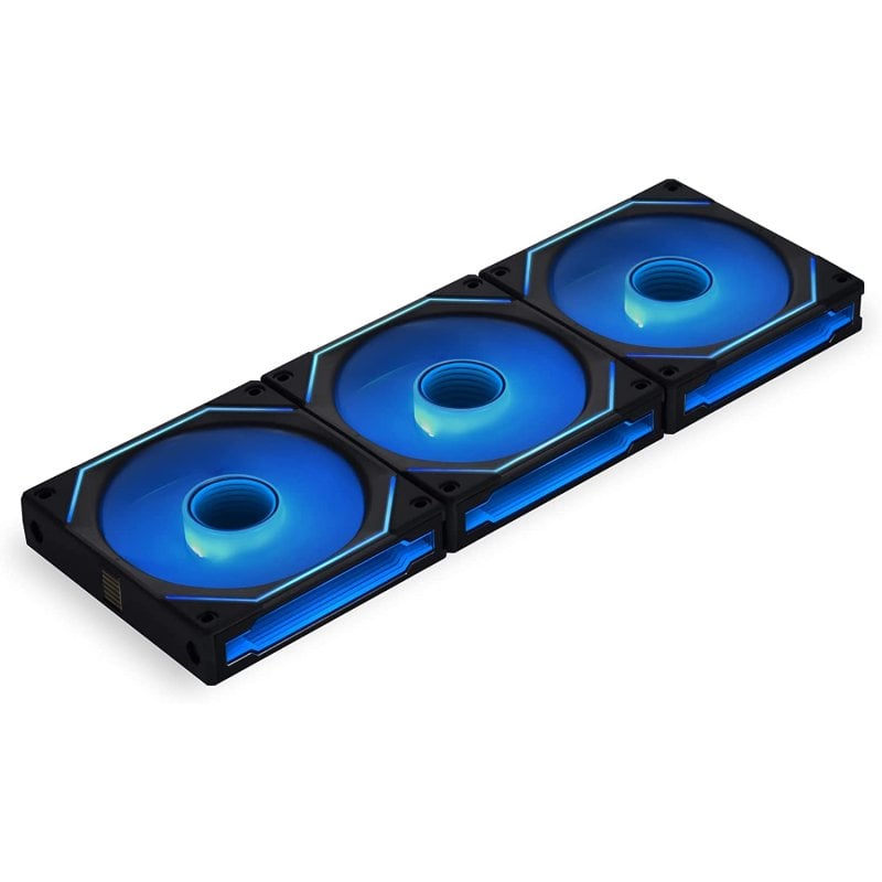 Lian-Li Uni SL 120 Infinity ARGB PWM 3er-Pack mit zusätzlichen 120-mm-Lüftern