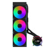 Lian Li HydroShift II LCD-C 360 mm Flüssigkeitskühlung mit 3 Lüftern, LCD, RGB, schwarz
