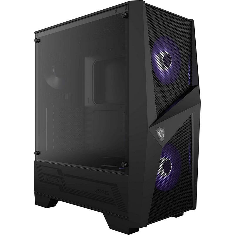 MSI MAG Forge 100M aus gehärtetem Glas, USB 3.2, RGB, schwarz