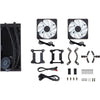 Flüssigkeitskühlung Cooler Master MasterLiquid 240L Core ARGB 240 mm, 2 Lüfter, Multi-LED