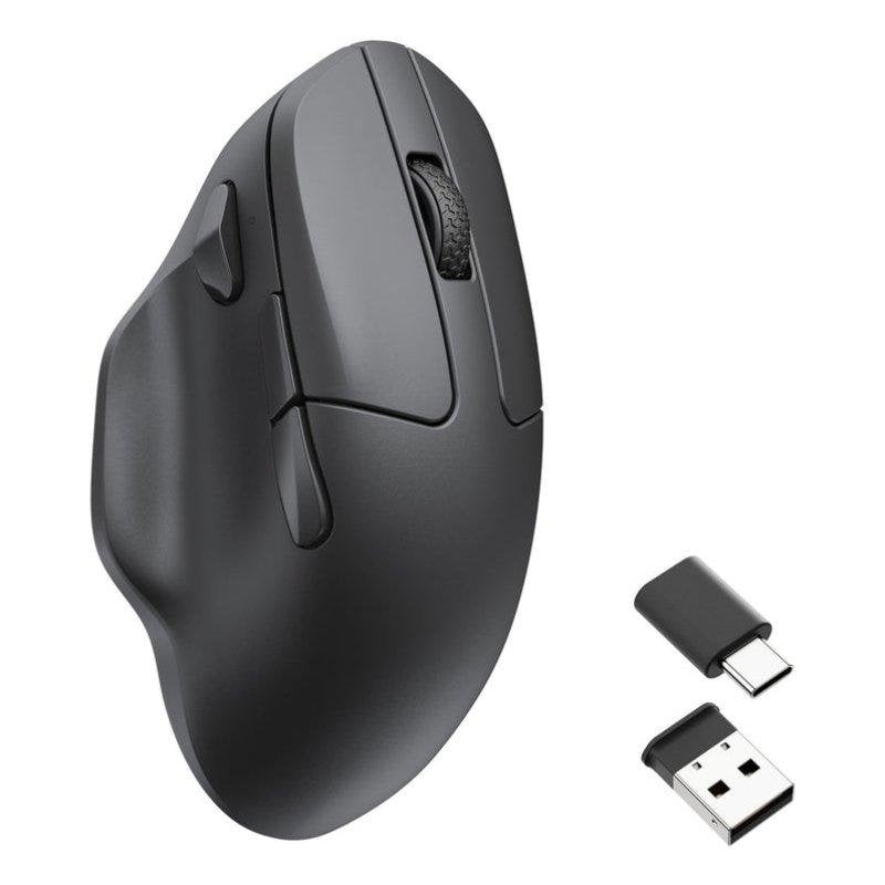 Maus Keychron M7-A1 Bluetooth USB-C 26.000 DPI Schwarz Ergonomisch Leicht Mini-Empfänger