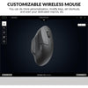 Maus Keychron M7-A1 Bluetooth USB-C 26.000 DPI Schwarz Ergonomisch Leicht Mini-Empfänger