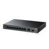 TP-Link LiteWave LS1210GP 9-Port-Gigabit-PoE+-Switch (unmanaged), SFP