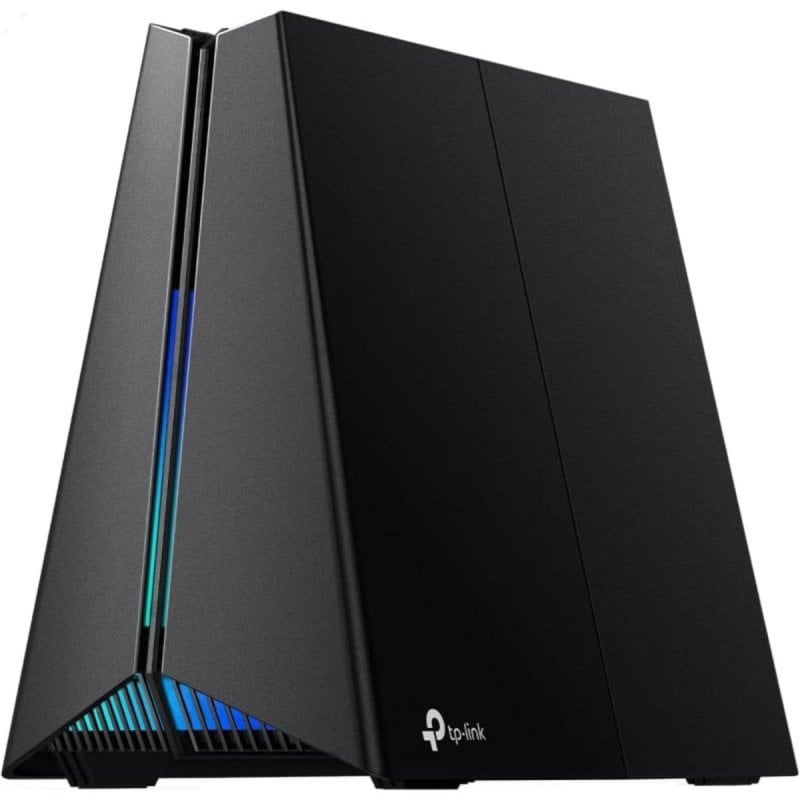 TP-Link Archer GXE75 Triband-Router mit Wi-Fi 6E, 5,4 Gbit/s, 2,5-G-Port, EasyMesh und RGB-Beleuchtung für Gamer