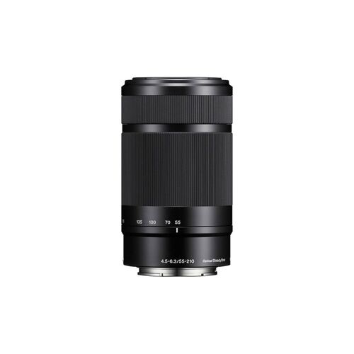 Sony SEL55210 – Telezoomobjektiv – 55 mm – 210 mm – f/4,5–6,3 OSS – Sony E-Mount – für Cinema Line; a VLOGCAM; a1; a1 II; a6700; a7 IV; a7 V; a7C; a7C II; a7CR; a7R V; a9 III