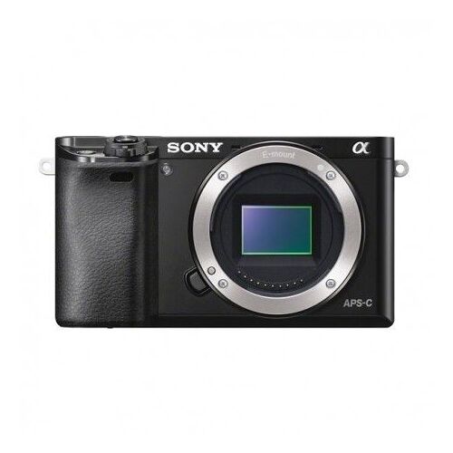 Sony a6000 ILCE-6000 – Digitalkamera – spiegellos – 24,3 MP – APS-C – nur Gehäuse – WLAN, NFC – schwarz