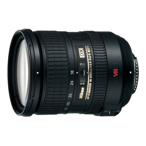 Nikon Nikkor AF-S DX 18–200 mm f/3,5–5,6 G ED-IF VR – Nikon F