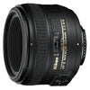 Nikon AF-S NIKKOR 50 mm 1:1,4G SLR-Standardobjektiv, schwarz