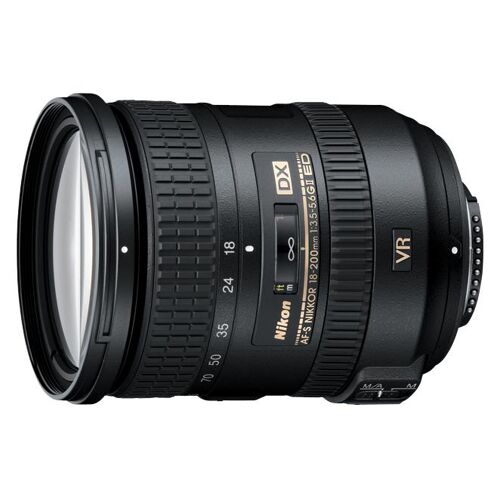 Nikon Nikkor AF-S DX 18–200 mm f/3,5–5,6 G ED VR II – Nikon F