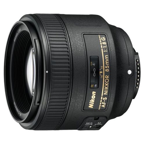 Nikon AF-S NIKKOR 85 mm f/1,8G SLR-Teleobjektiv, schwarz