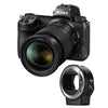 Nikon Z7 II + Nikkor Z 24–70 mm f/4,0 S + FTZ-Bajonettadapter