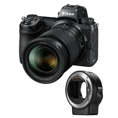 Nikon Z7 II + Nikkor Z 24–70 mm f/4,0 S + FTZ-Bajonettadapter