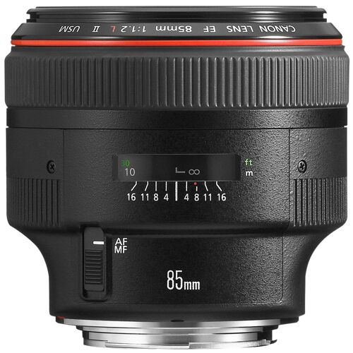 Canon EF 85 mm f/1,2 L USM II Teleobjektiv, schwarz