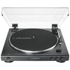 Audio-Technica AT-LP60X Audio-Plattenspieler mit Riemenantrieb, schwarz, vollautomatisch