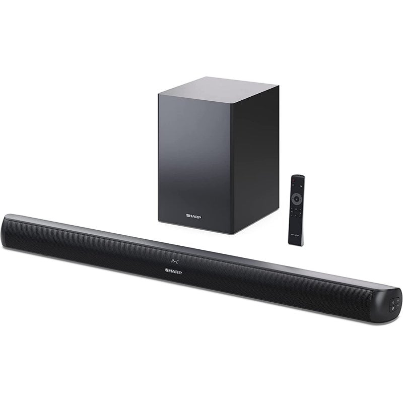 Sharp HT-SBW202 2.1-Soundbar mit Subwoofer, 200 W