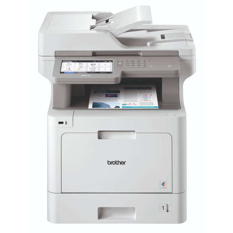 Brother MFC-L9570CDW A4-Laser-Multifunktionsdrucker, 2400 x 600 dpi, 31 Seiten pro Minute, WLAN