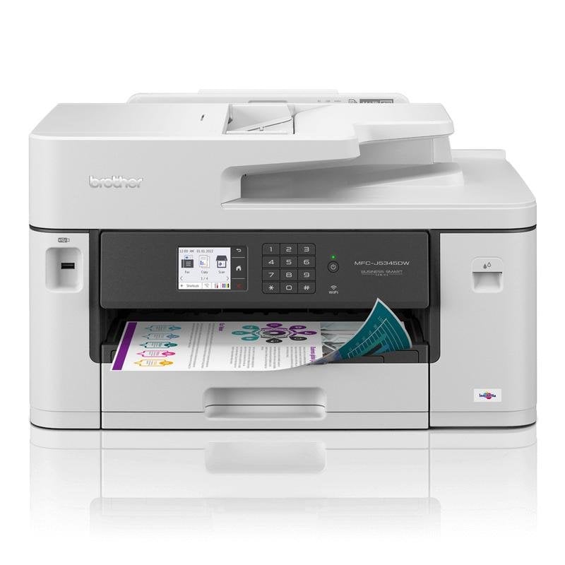 Multifunktionsgerät Brother MFC-J5345DW Tintenstrahl, Farbe, WLAN, Duplex, A3, ADF