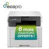 Multifunktionsgerät Brother DCP-L3520CDWE – Farblaserdrucker, WLAN, Duplex, 3-in-1, weiß, LCD
