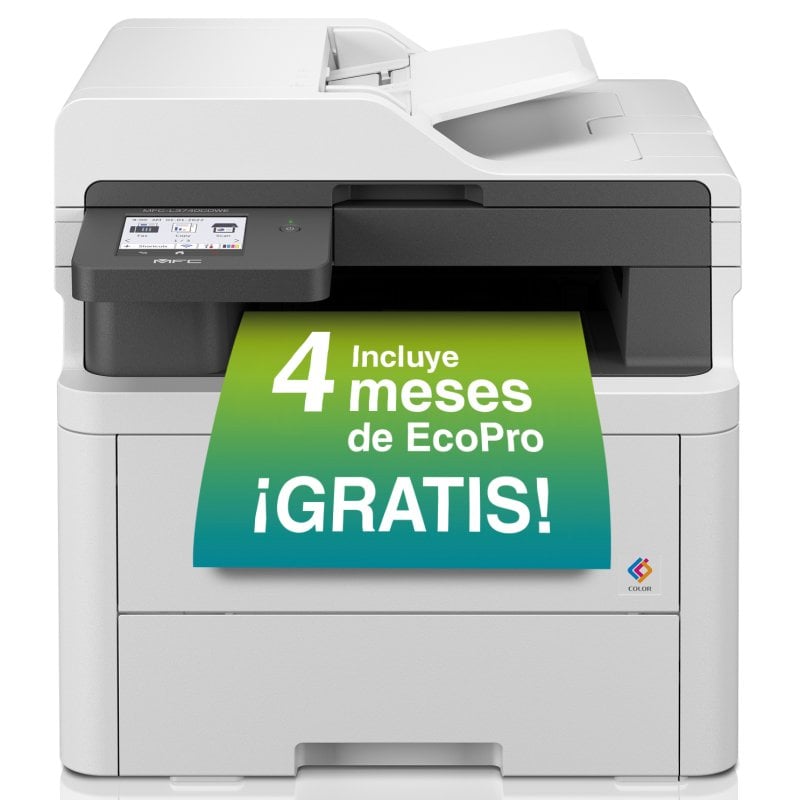 Brother MFC-L3740CDWE Multifunktionsdrucker mit LED-Drucker, A4, 600 x 2400 dpi, 18 Seiten pro Minute, WLAN