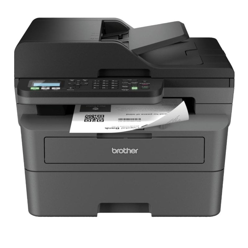 Multifunktionsgerät Brother MFC-L2802DW – Schwarzweiß-Laserdrucker, WLAN, Fax, Duplex, All-in-One