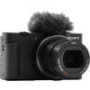 Sony ZV-1 – Kompakte Digitalkamera mit 20,1 MP – 4K / 30 fps – 2,7-facher optischer Zoom – ZEISS – WLAN – schwarz
