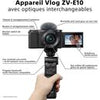 Sony ZV-E10L MILC mit 24,2 MP CMOS-Sensor, 6000 x 4000, schwarz