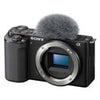 Sony ZV-E10 MILC-Kamera, 24,2 MP, CMOS-Sensor, 6000 × 4000, schwarz