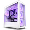 NZXT Kraken 280 RGB 280 mm 2-Lüfter-Flüssigkeitskühlung, weiß